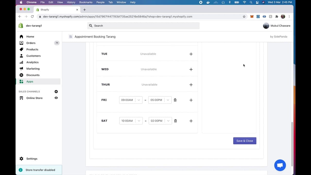YouTube video player