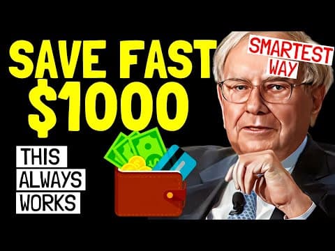 How to Save $1000 Fast: 10 Simple Steps in 2023 thumbnail