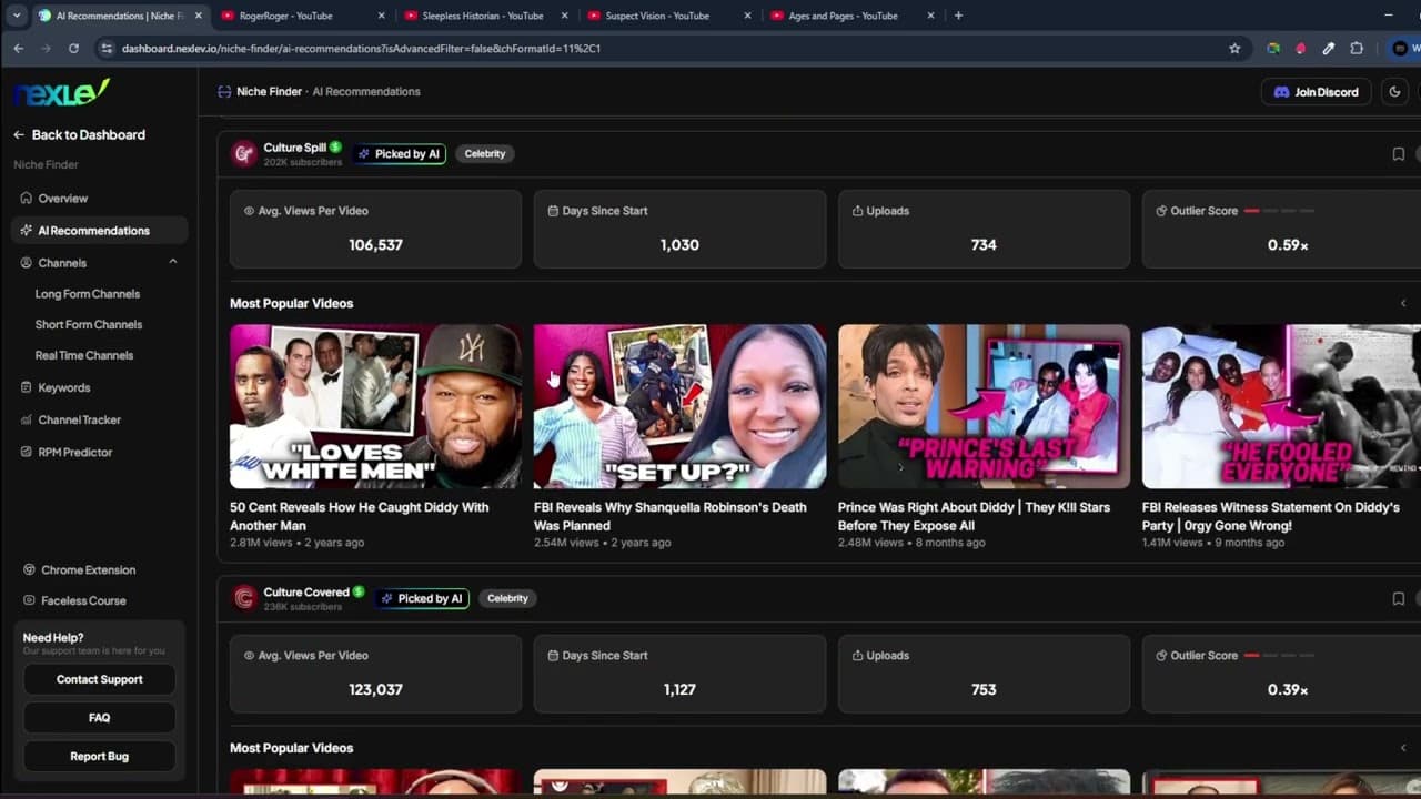 YouTube video player