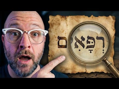 The Hebrew Word That Connects GIANTS and GHOSTS  thumbnail