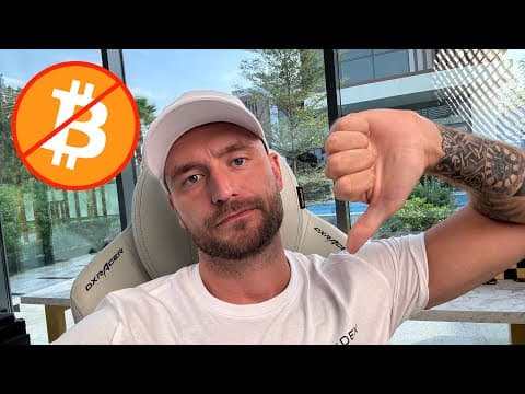🚨 I'M SHORTING BITCOIN NOW!!!!! HUGE CRASH NEXT?!?!? thumbnail