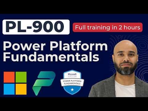 PL-900 Full Course | Power Platform Fundamentals Certification Training thumbnail
