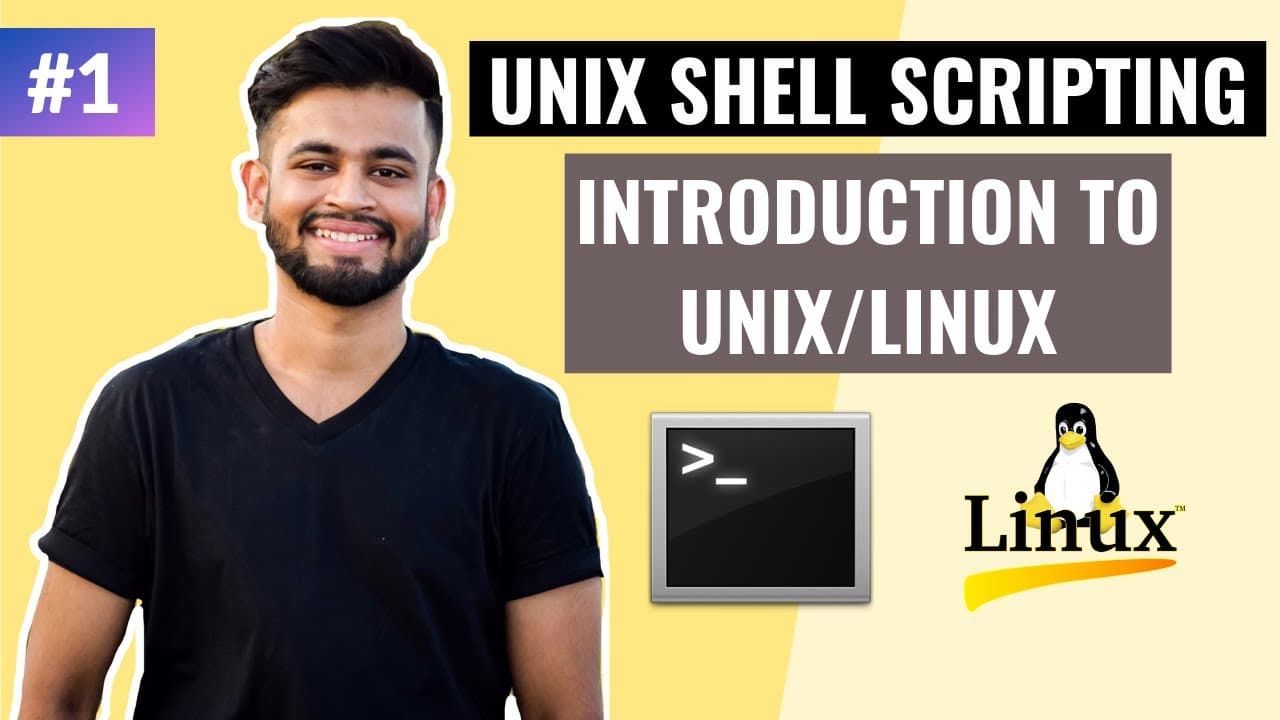 Basics of Unix / Linux | Lecture #1 | Unix Shell Scripting Tutorial | Glasp
