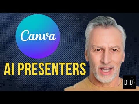 How to Create Custom AI Presenters in Canva thumbnail