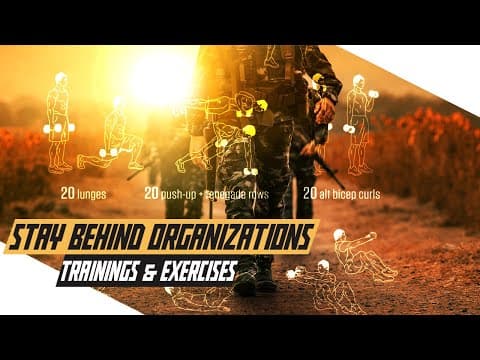 Stay Behind Organizations: Training and Exercises thumbnail