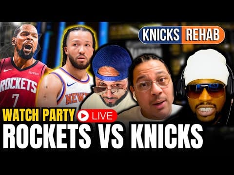 Knicks vs Rockets LIVE Play by Play | KNICKS REHAB ALLBALL TV thumbnail