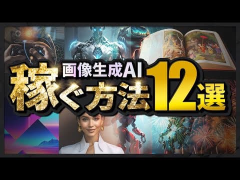 画像生成AIで副業収益を得る具体的な方法は？ thumbnail