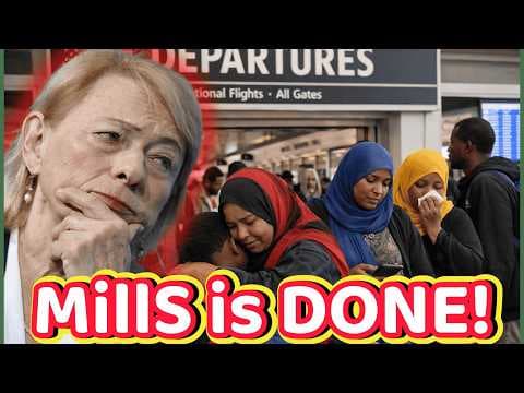 🚨"She Can't Save Them" - Trump KICKS Somalis OUT of US as Janet Mills BEGS ICE Not to Come to Maine thumbnail