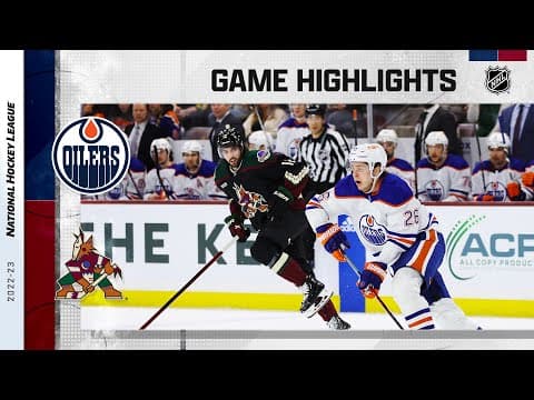 Oilers @ Coyotes 3/27 | NHL Highlights 2023 thumbnail