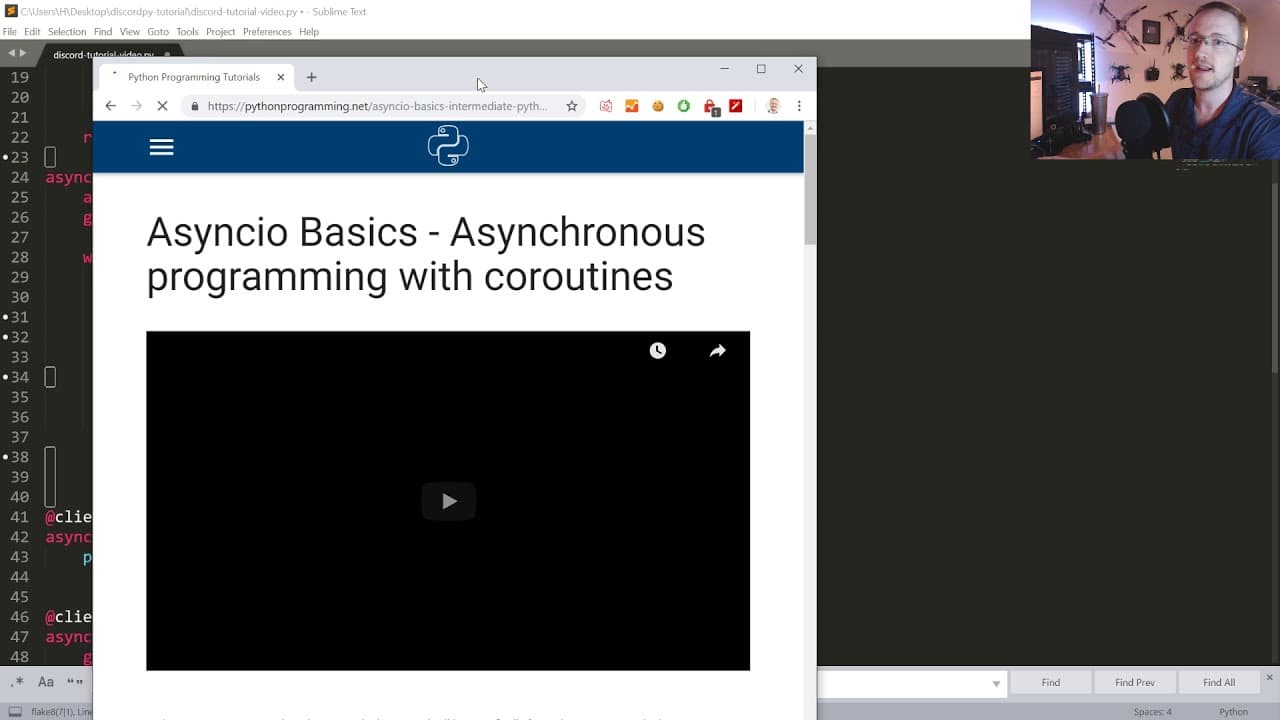 YouTube video player