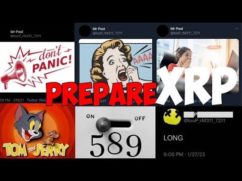 Ripple XRP MR POOL SAYS DONT PANIC HE CALLED IT PHOENIX RISING SOON SUPPLY vs DEMAND!!! thumbnail