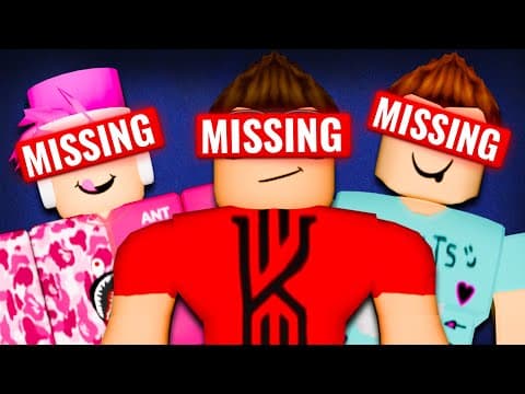 Roblox YouTubers Who Went Missing thumbnail