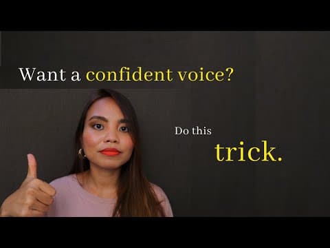 how to sound confident on the phone | FOR CALL CENTER AGENTS thumbnail