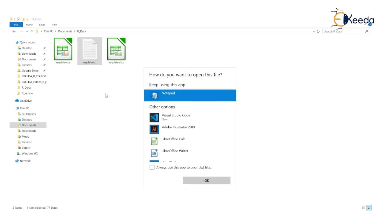 YouTube video player