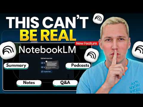 Google NotebookLM KILLED $297/Month Page Builders 🔥 (Freelancers Are Deploying Sites in 60 Seconds) thumbnail