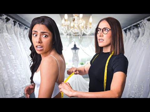 I Tried 100 Wedding Dresses thumbnail