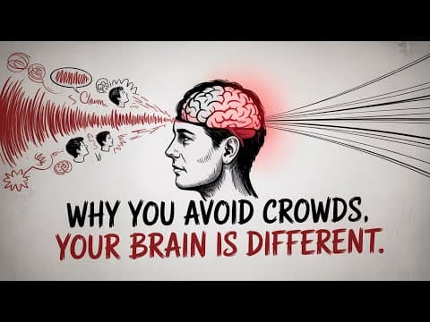 The Hidden Psychology of People Who Avoid Crowds (This Makes You Rare) thumbnail