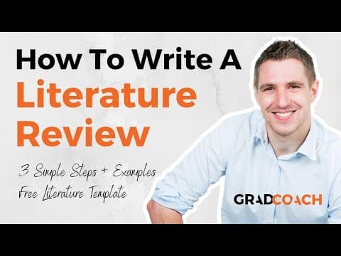 How to Write a Literature Review in 3 Simple Steps thumbnail