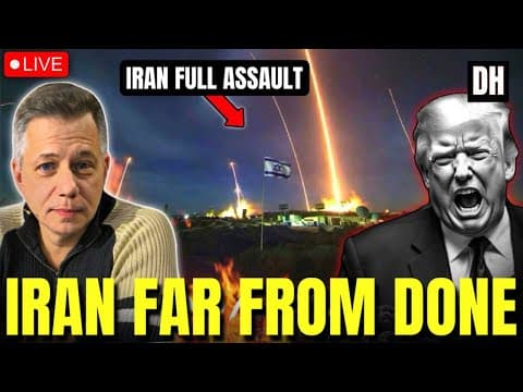 Iran OBLITERATES Oil Tanker, Strikes Tel Aviv HARD as Trump FUMES | Stanislav Krapivnik thumbnail