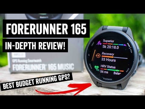 Garmin Forerunner 165 In-Depth Review: Best Bang for Buck? thumbnail