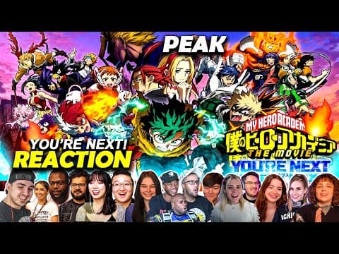 DARK MIGHT?⚡💀My Hero Academia The Movie 4: You're Next Reaction Mashup Part 1/2 thumbnail