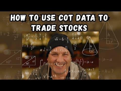HOW TO USE COT DATA FOR STOCKS & ETF TRADING! thumbnail