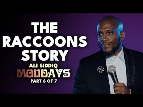 The Raccoons Story (Part 6 of 7) | Ali Siddiq: Mondays | Stand Up Comedy thumbnail