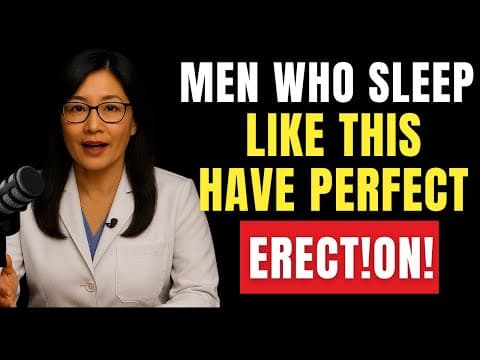 10,000 Men Agree: Sleep THIS Way If You Want Morning Wood Again! | Urologist Reveal thumbnail