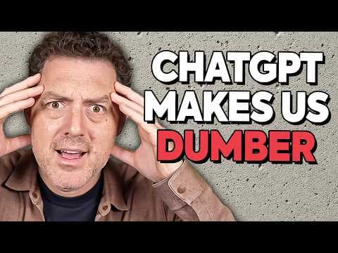 Does Using ChatGPT Make You Dumb?! thumbnail