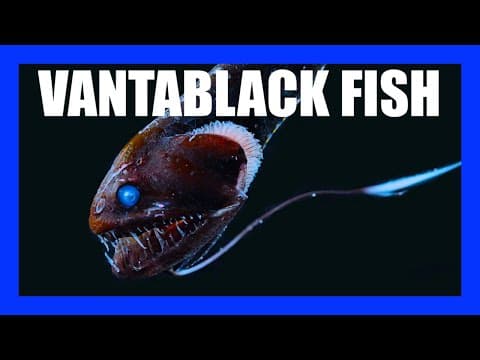 VANTABLACK Fish Discovered! | [OFFICE HOURS] Podcast #014 thumbnail