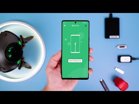 Recover Deleted Files & Pictures on Any Android! | 2023 thumbnail