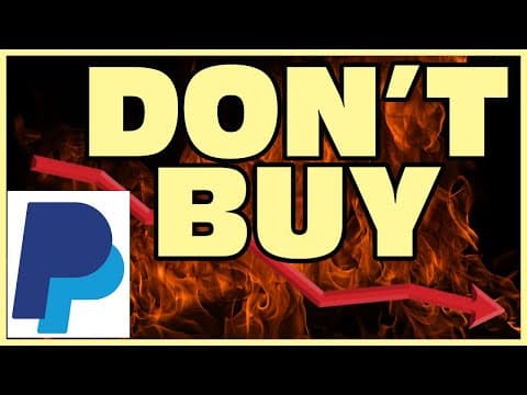 Why You Should Avoid Buying PayPal Stock Right Now thumbnail