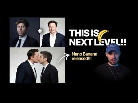 Nano Banana is WILD!! (officially released) thumbnail