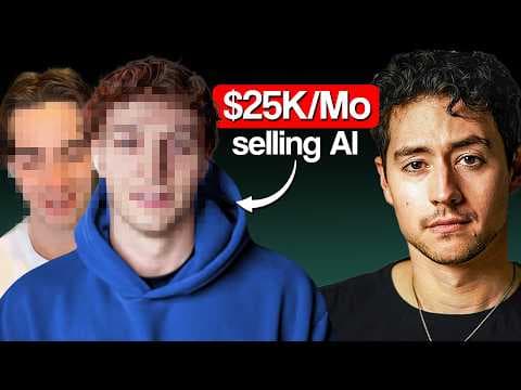 How Two Best Friends Built a $25K/mo AI Agency (Tech Skills) thumbnail