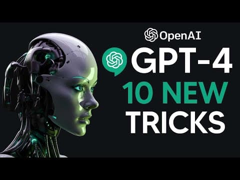 What Are the Top GPT-4 Tips and Tricks for Users? thumbnail