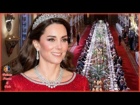 Royal Glamour Returns: Catherine’s Tiara Moment Looms As She Prepares For Major Role On State Visit thumbnail