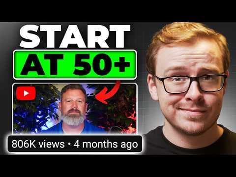 How to Start a YouTube Channel Over 50 Years Old thumbnail