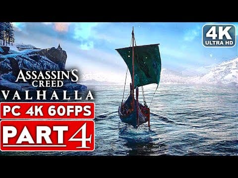 ASSASSIN'S CREED VALHALLA Gameplay Walkthrough Part 4 [4K 60FPS PC] - No Commentary (FULL GAME) thumbnail