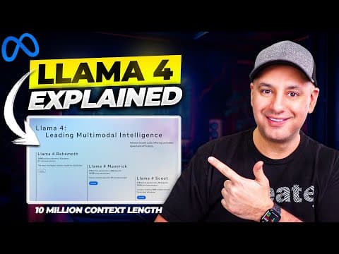How Does Llama 4 Handle 10 Million Tokens? thumbnail