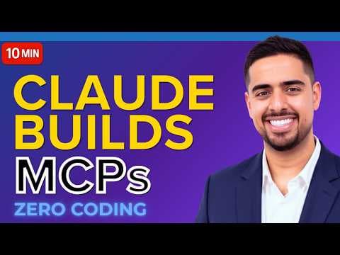 How to build an MCP server with Claude Code? thumbnail