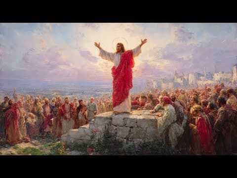 Listen to Jesus Preaching  [Jerusalem, AD 33] thumbnail