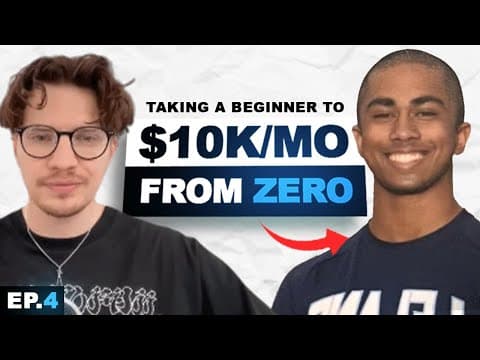 How to Scale a Cold Email Agency to $10K/Month thumbnail