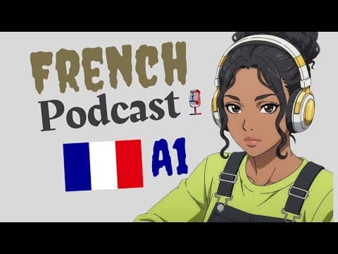 How to talk about The Evening Routine | Learn French with Podcast | episode 16 | Easy French thumbnail