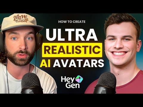 How To Make Ultra Realistic AI Avatars & Clones (HeyGen) thumbnail