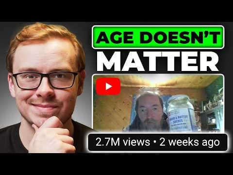 WHY People Over 40 MUST Start a YouTube Channel thumbnail
