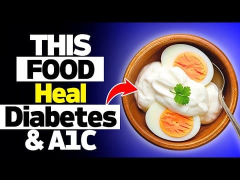 Top 4 Best FOODS for Diabetes to LOWER Blood Sugar & A1c! thumbnail