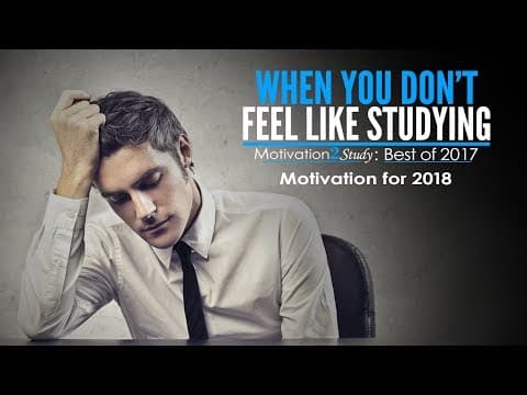 MOTIVATION2STUDY'S BEST OF 2017 - Best Motivational Videos for Students, Studying & School thumbnail