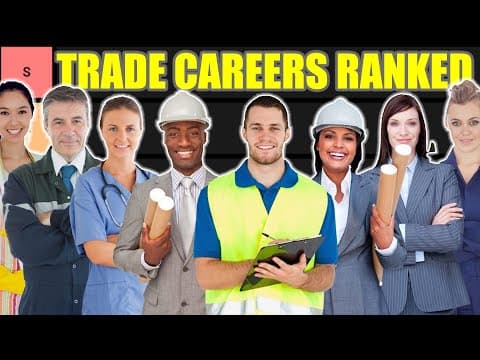 TRADES CAREER Tier List (Trade Jobs Ranked) thumbnail