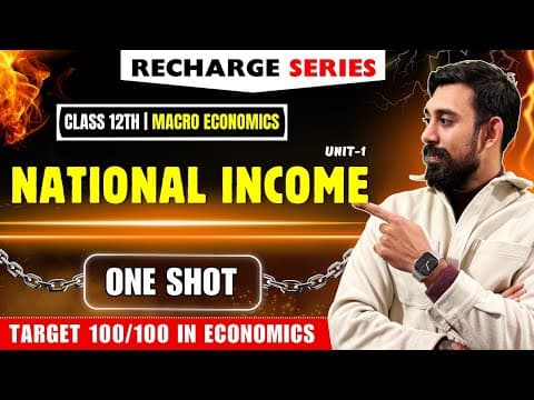 Recharge Unit 1 | National Income | Class 12 | Boards 2025 thumbnail