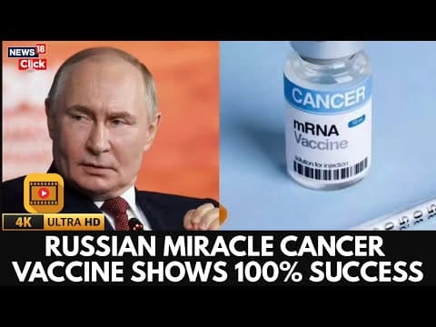 Russian Scientists Developed Cancer Vaccine Named Enteromix With 100% Success | Russia Vaccine | 4K thumbnail